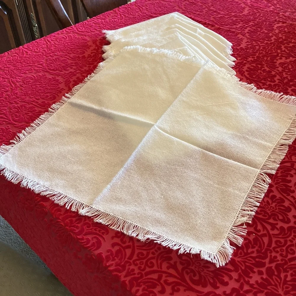 Linen cloth dinner napkins - Picture 3 of 4